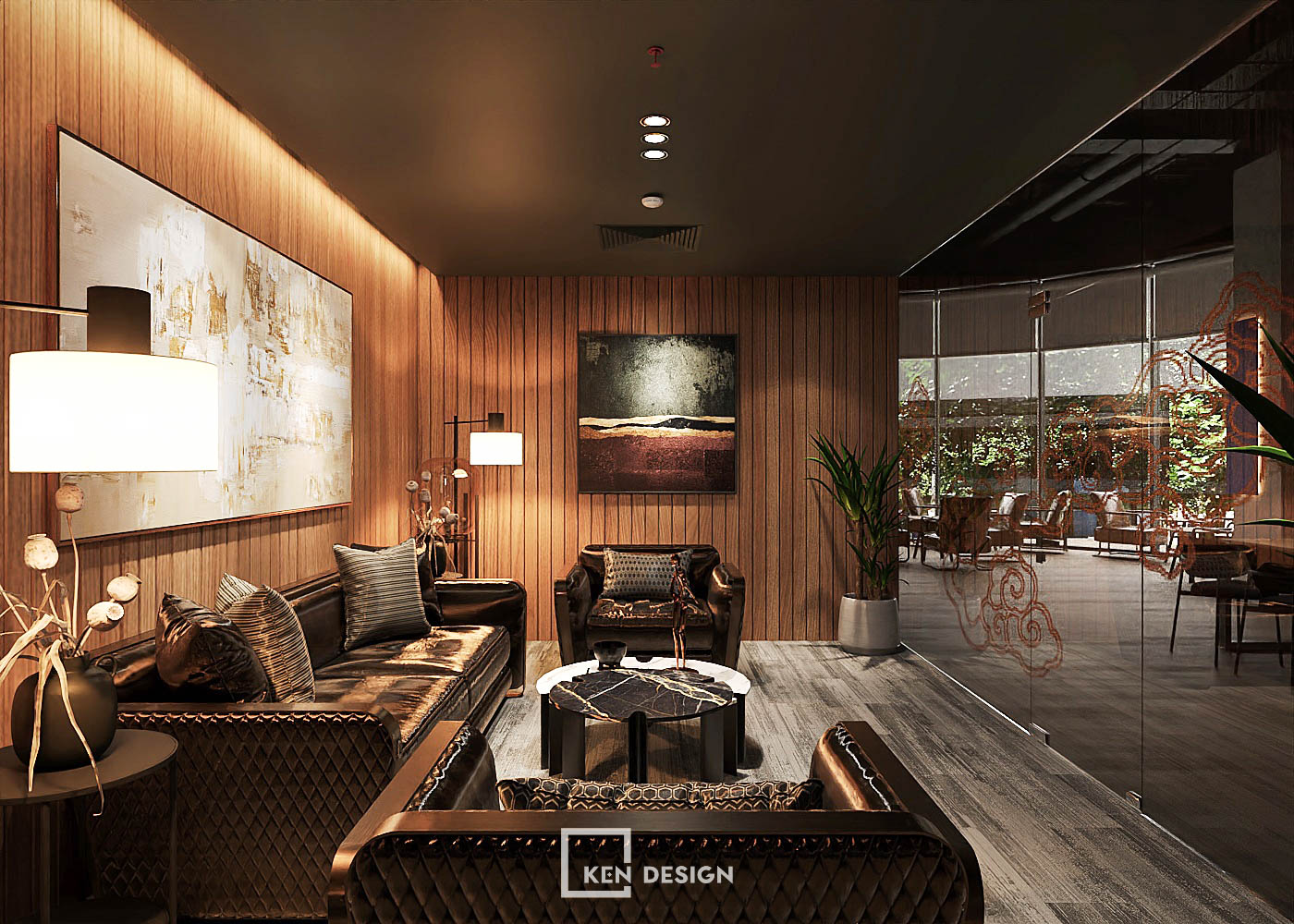 Thiết kế cafe coworking Flow Haus cơ sở 1